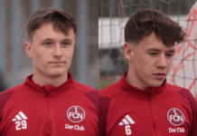 Simon Joachims Niklas Jahn Analyse 1. FC Nürnberg U23 2. Bundesliga Profis Kader Cristian Fiel Training Nachwuchs Spieleranalyse Profil Stärken Schwächen