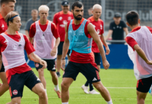 1. FC Nürnberg Miroslav Klose Mahir Emreli CLUBFOKUS Training Sturm Angriff Offensive