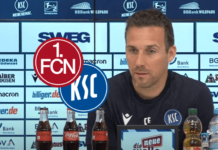 1. FC Nürnberg FCN NEws Analyse Pressekonferenz Interview Christian Eichner Spieltag 2. Bundesliga
