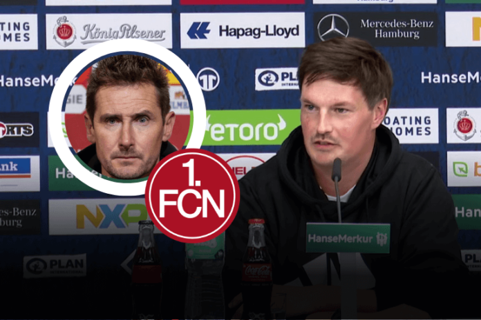 1. FC Nürnberg FCN News Analyse Spieltag 2. Bundesliga HSV hamburger SV trainer merlin polzin miroslav klose interview pressekonferenz stimmen