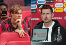1. FC Nürnberg Miroslav Klose Alexis Tibidi Caspar Jander FCN News CLUBFOKUS