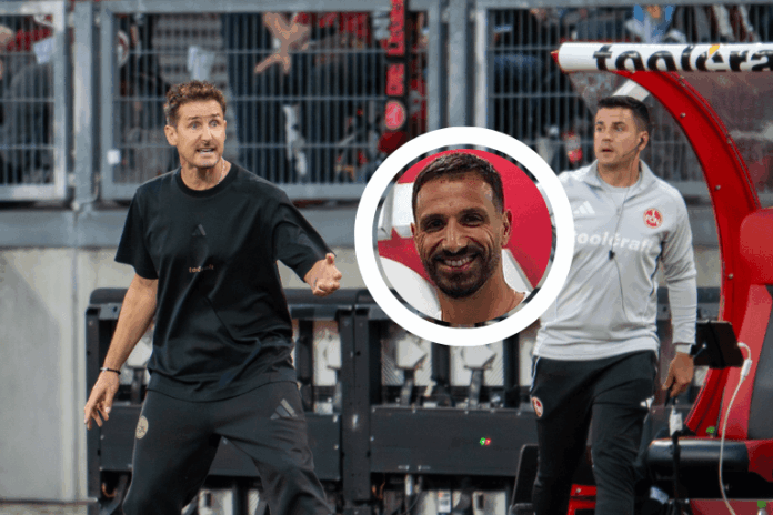 1. FC Nürnberg FCN News Analyse Miroslav Klose Interview Trainer 2. Bundesliga Spieltag KSC Karlsruher SC Pressekonferenz Adriano Grimaldi