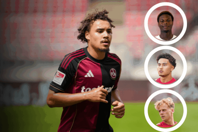 1. FC Nürnberg FCN DFB U20 Lubach Janisch Osawe von der Hitz CLUBFOKUS