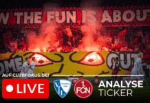 LIVE: FCN beim VfL Bochum im Analyse-Ticker auf CLUBFOKUS.de 1. FC Nürnberg FCN News Analyse CLUBFOKUS Live Stream Ticker Taktik 2. Bundesliga VfL Bochum