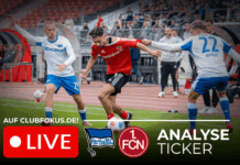 LIVE: FCN bei Hertha BSC im Analyse-Ticker auf CLUBFOKUS.de 1. FC Nürnberg FCN News Analyse CLUBFOKUS Live Stream Ticker Taktik 2. Bundesliga Hertha BSC