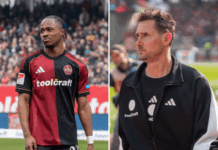 FCN von Zoma abhängig? Klose wehrt sich: „Absolut nicht der Fall“ 1. FC Nürnberg FCN News Analyse CLUBFOKUS Mohamed Ali Zoma Miroslav Klose